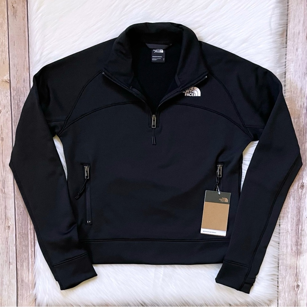The North Face Women’s Pioneer Peak 1/4 Zip Black Pullover